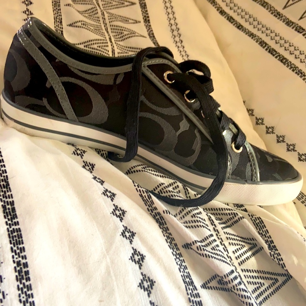 Black Coach Sneakers